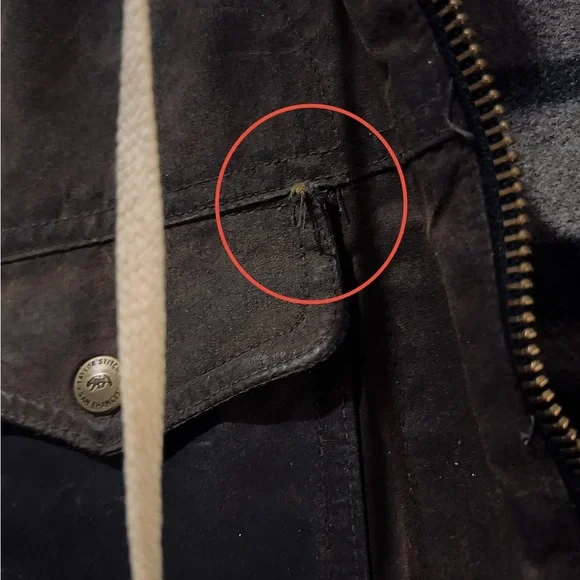 Taylor Stitch "Winslow" Jacket - Waxed + Hooded Sz 36 (XS) w/ AMAZING patina 🤩 - Picture 11 of 11